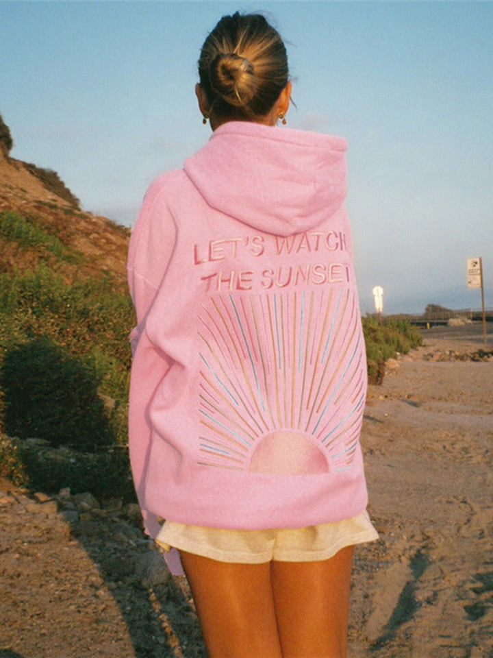 MADDY | SUNSET HOODIE