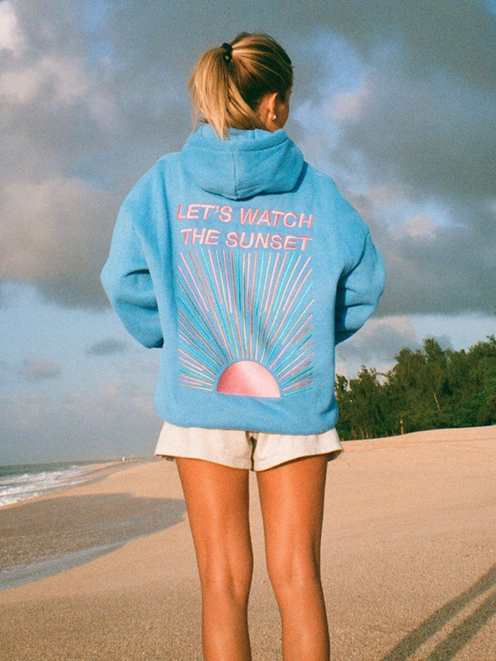 MADDY | SUNSET HOODIE