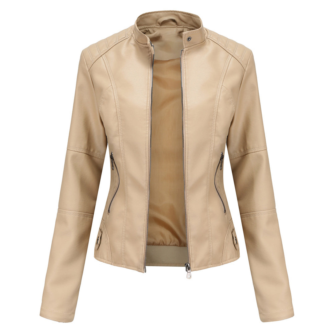 SILVIA | STYLISH LEATHER JACKET