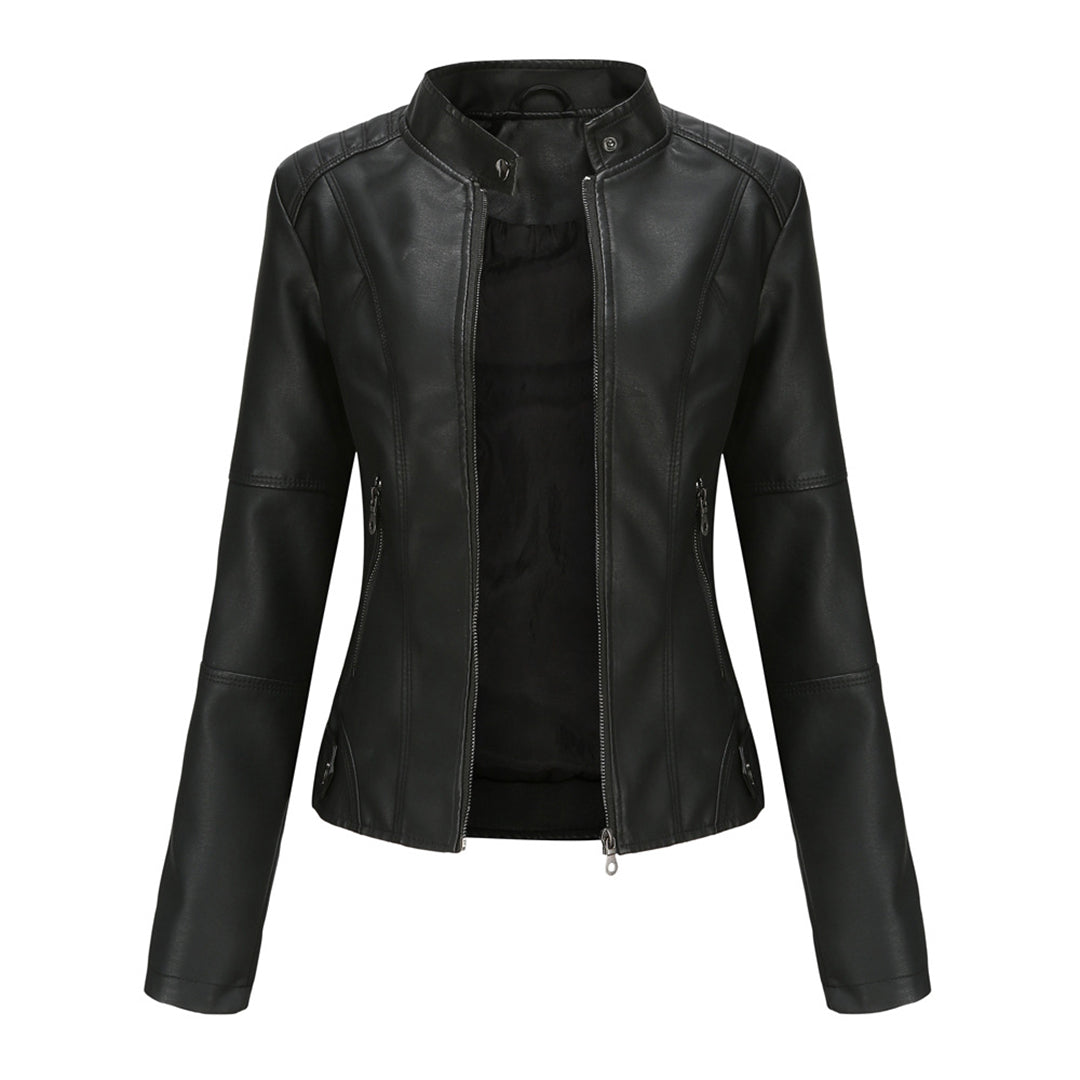 SILVIA | STYLISH LEATHER JACKET