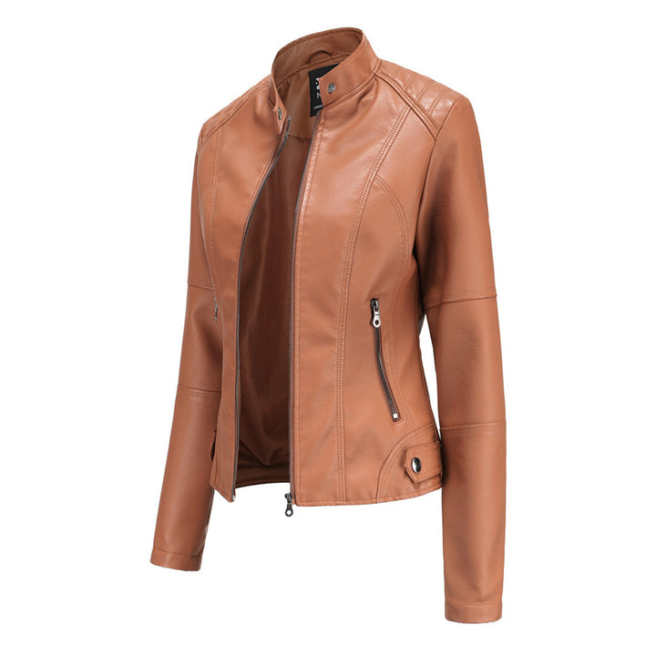 SILVIA | STYLISH LEATHER JACKET