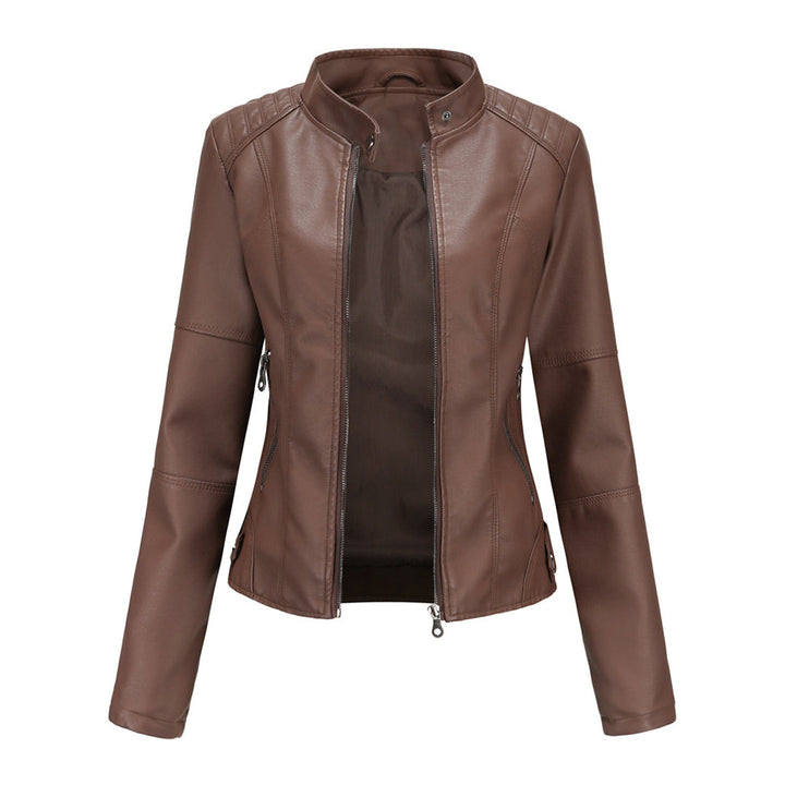 SILVIA | STYLISH LEATHER JACKET