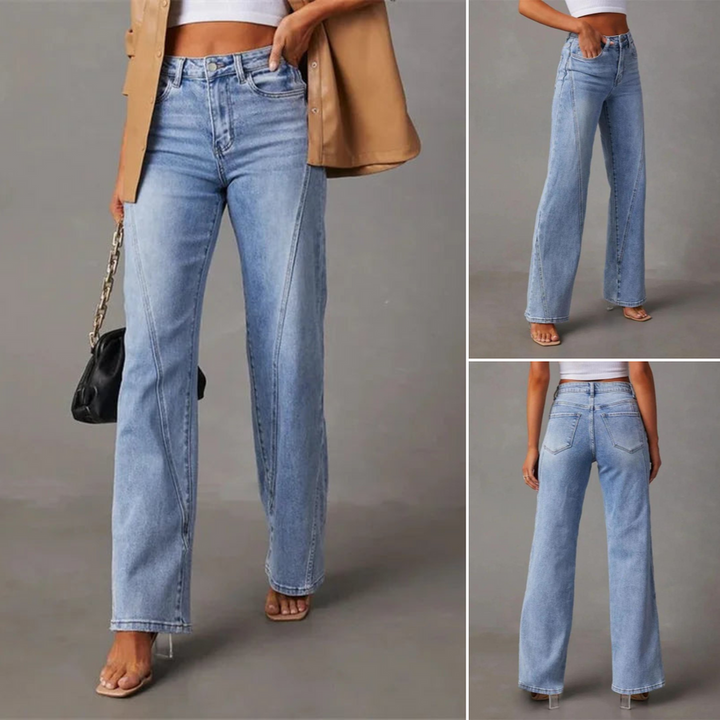 MAEVE | WIDE JEANS WITH HIGH WAIST