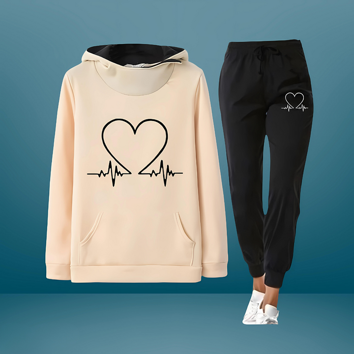 HEARTBEAT | COMFORTABLE LEISURE SWEATSUIT