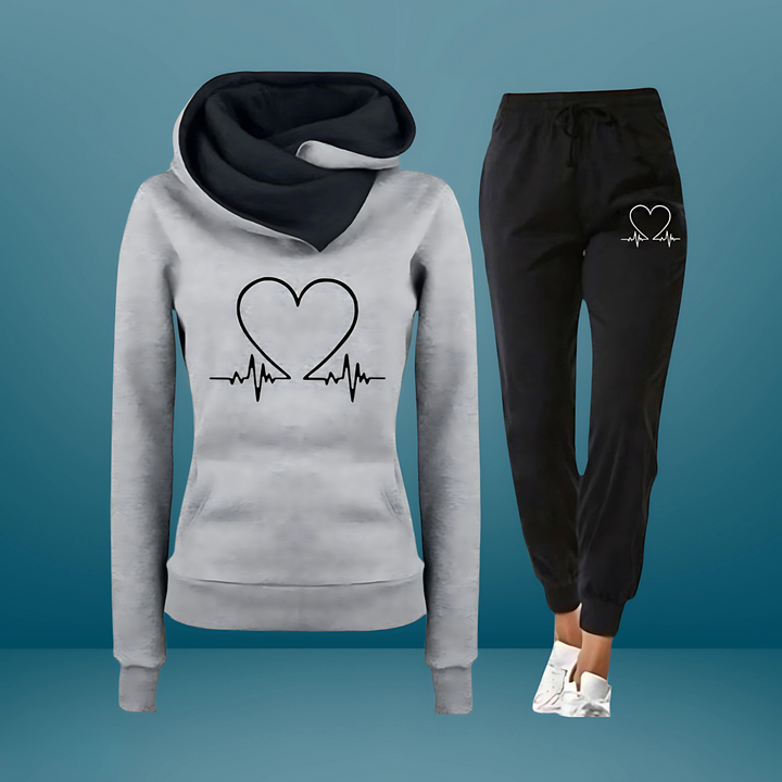 HEARTBEAT | COMFORTABLE LEISURE SWEATSUIT