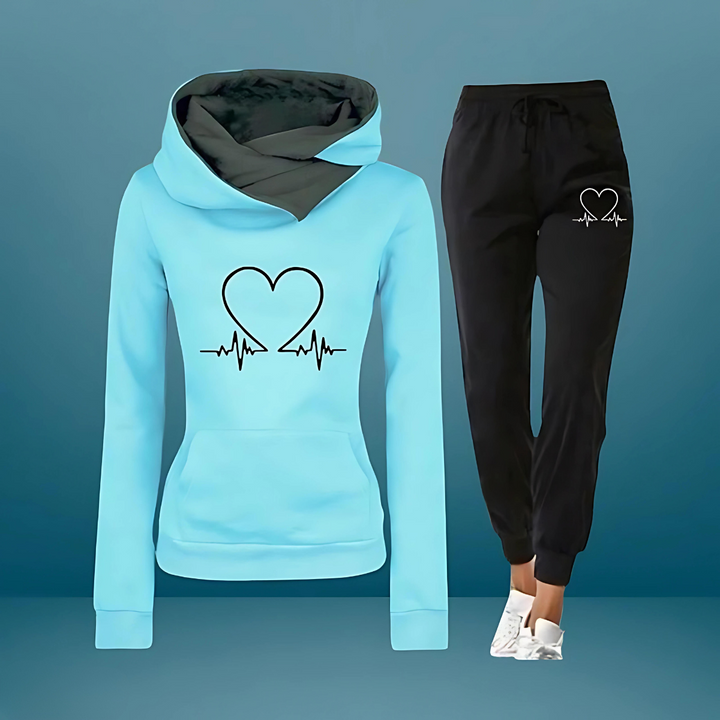 HEARTBEAT | COMFORTABLE LEISURE SWEATSUIT