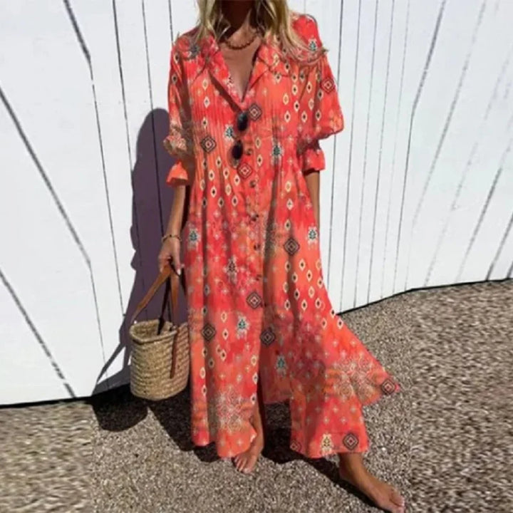 LANA | FLATTERING BOHO DRESS