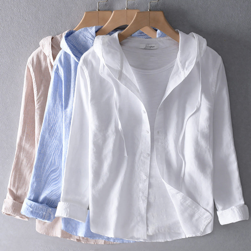 JUDY | BREATHABLE LINEN SHIRT